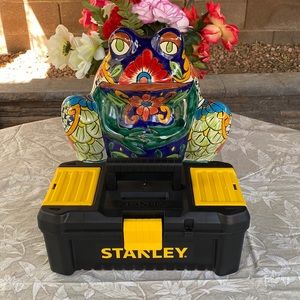 Stanley Black & Yellow Small Plastic Toolbox